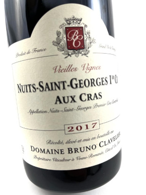 nuits - saint - georges aux cras bruno clavelier