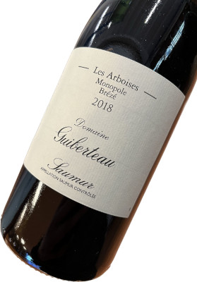 saumur rouge monopole brézé “les arboises” domaine guiberteau