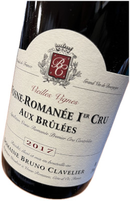 vosne romanee aux brulées clavelier