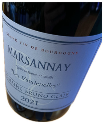marsannay les vaudenelles bruno clair