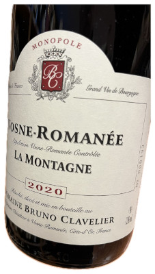 vosne romanée la montagne