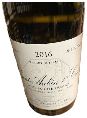 saint-aubin 1er cru sous roche dumay
