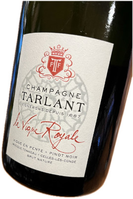 champagne brut nature la vigne royale tarlant