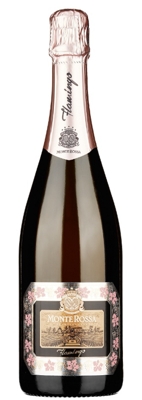 franciacorta flamingo brut rosé monterossa